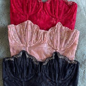 victoria secret corset bundle!